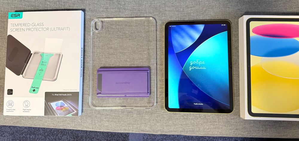 Apple iPad 11 (A16) 2025, 128GB, Wi-Fi + Cellular, Yellow