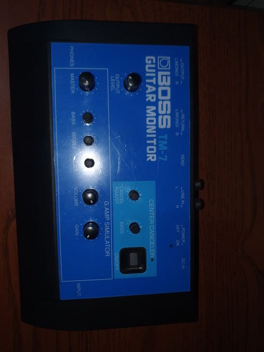 Нов Китарен ефект/монитор Boss TM-7