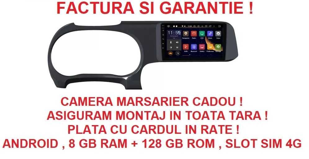 Navigatie Hyundai i10 din 2019 - 2022 , Garantie 2GB 4GB 8GB RAM