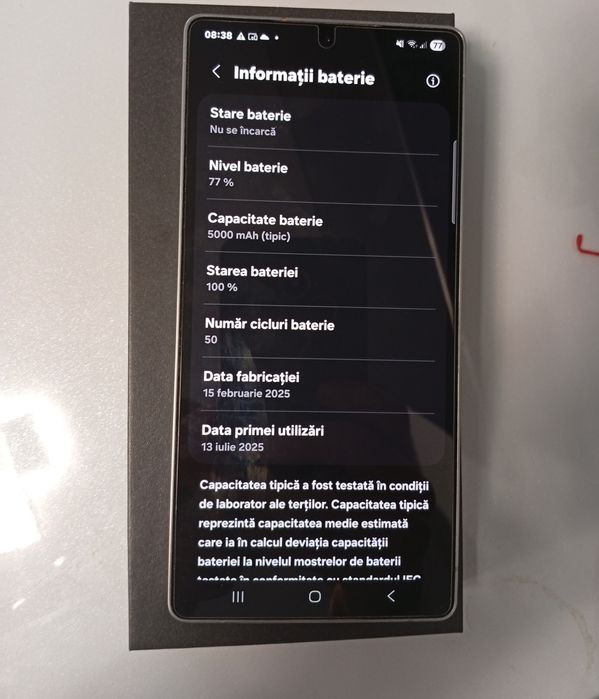 Samsung S25 Ultra 256gb silverblue