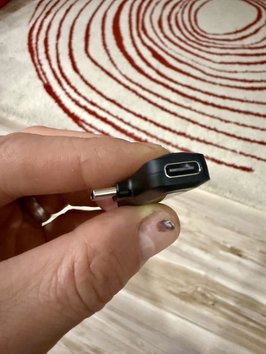 Microfon lavaliera wireless telefon dublu + receiver USB-C – ca nou