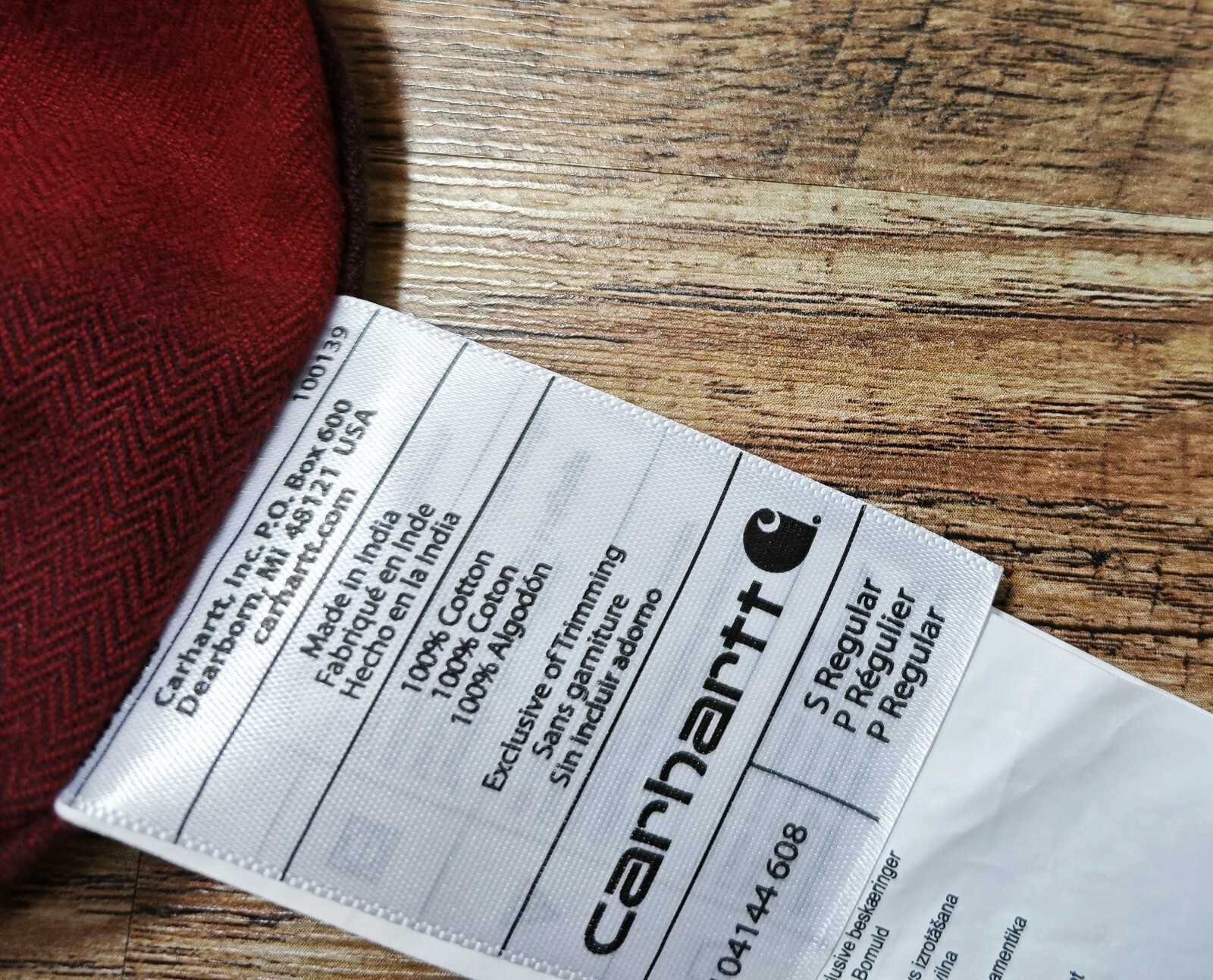 Carhartt Lumber Jack Оригинална мъжка риза размер S / M