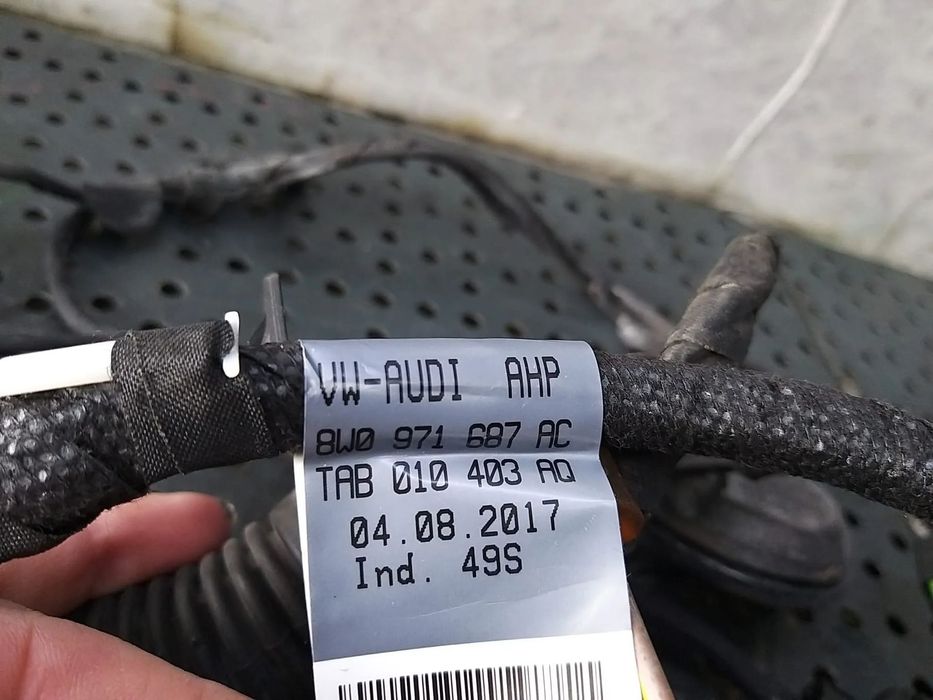 Cablaj instalatie electrica usa stanga spate audi a4 b9 8w 8w0971687ac