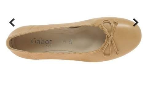 Balerini piele femei Gabor marimea 39