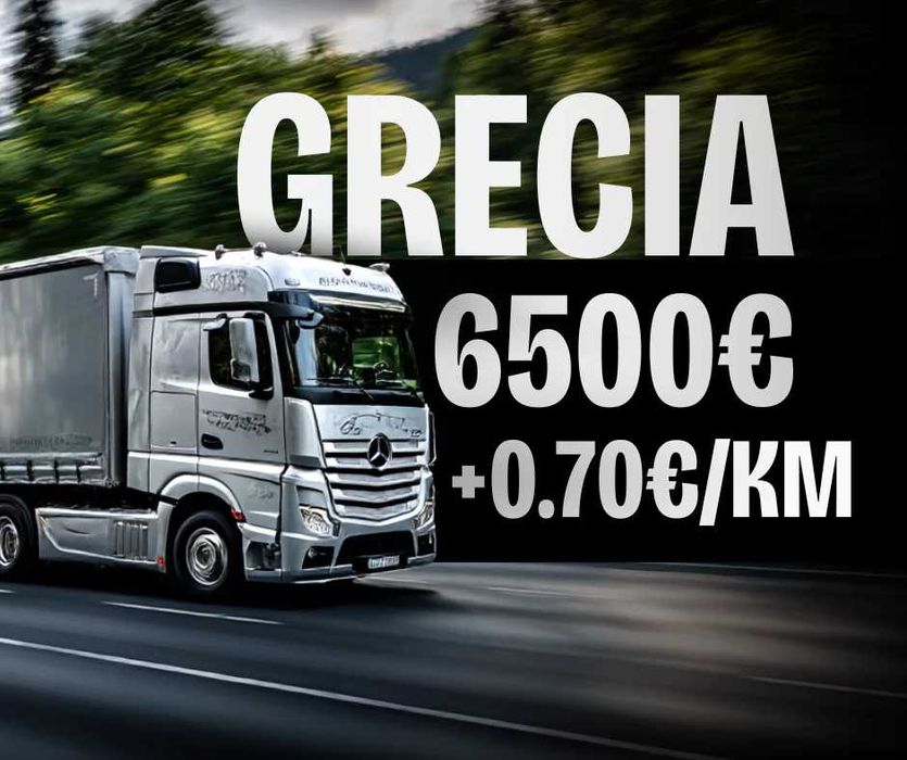 Cautam transportatori - pret 6500euro/luna + 0.7euro/km