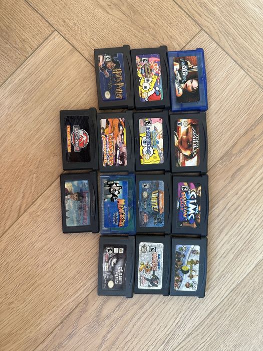 Game boy игры картриджи касеты