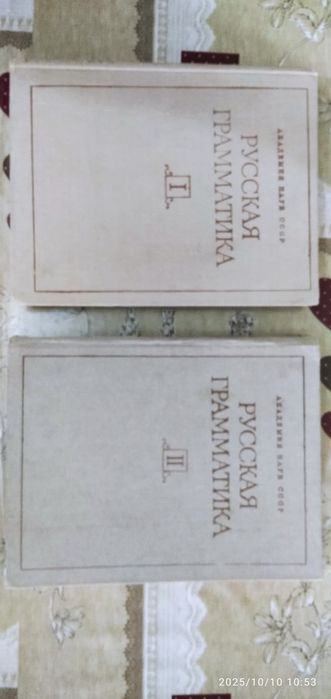 Русская грамматика в 2 томах.