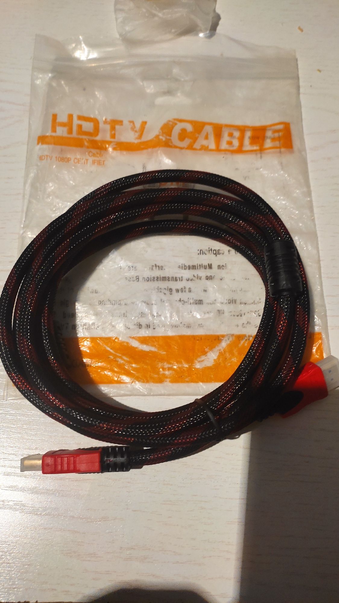 Продаются HDMI кабель 3 метра новый