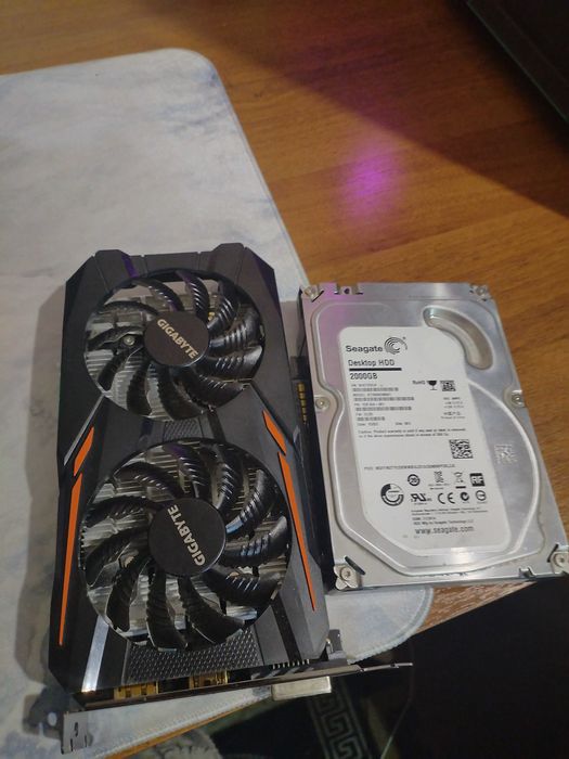 GTX 1050 ti + SSD 2000gb