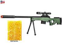 Super pusca sniper L96 cu bile gel inofensive,bile incluse,luneta.