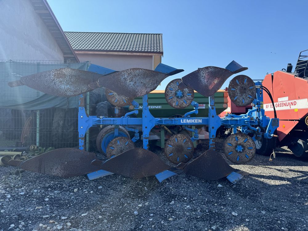 Plug 3 brazde Lemken an 2017 cormane elicoidale Kuhn Master 103 Huard