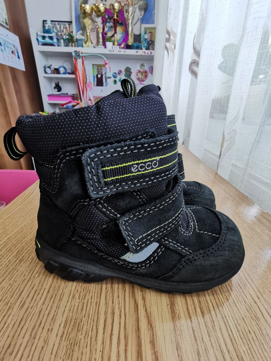 Cizme iarna piele Ecco gore-tex nr 24