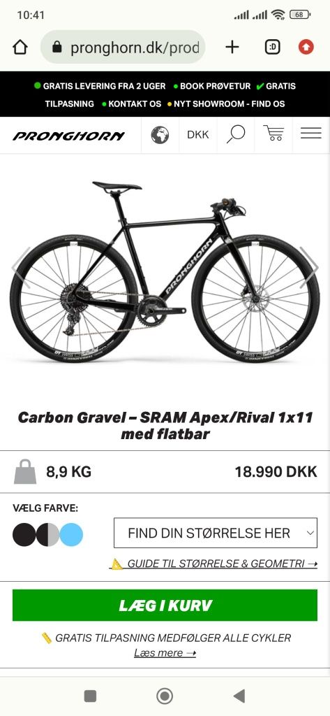 Gravel Pronghorn carbon hidraulic(cube ktm)