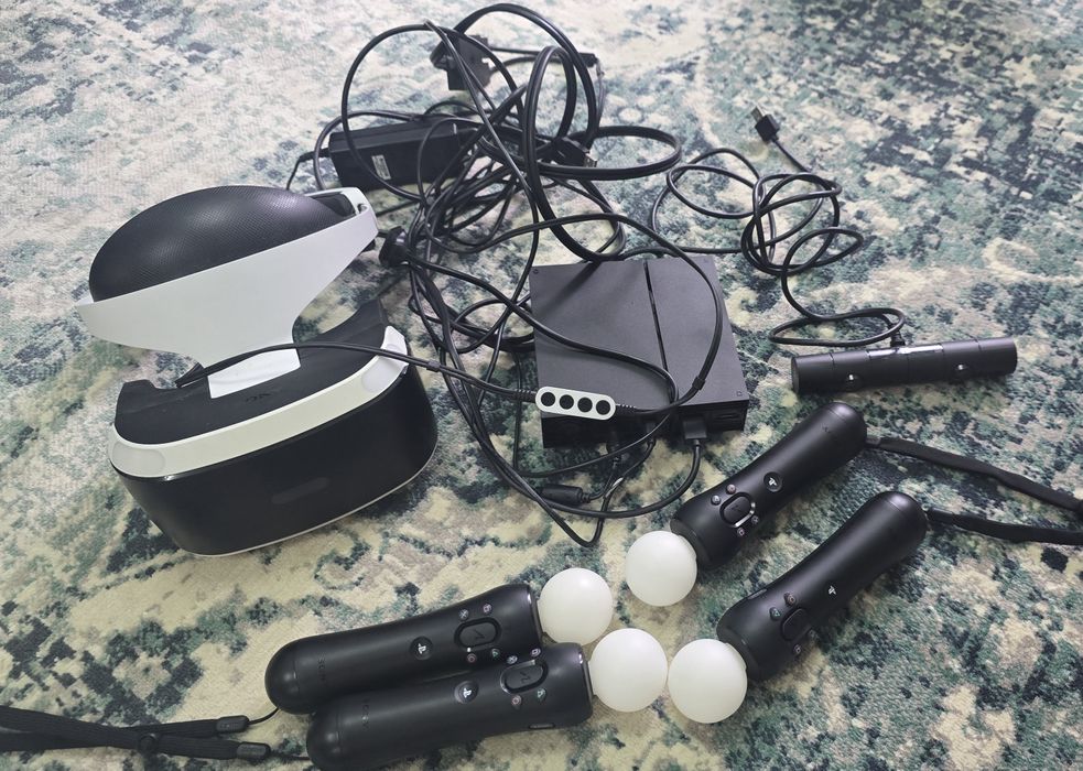 Pachet complet Sony Vr , perfect functional