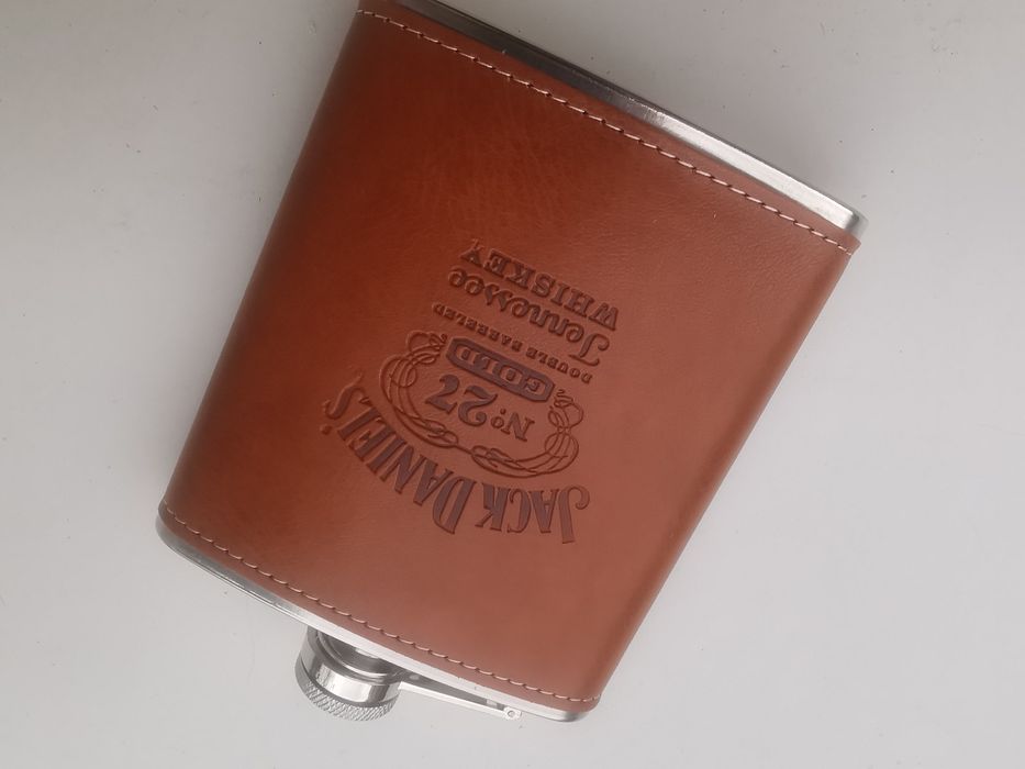 Recipient inox Jack Daniel's Plosca Botelcuta whiskey