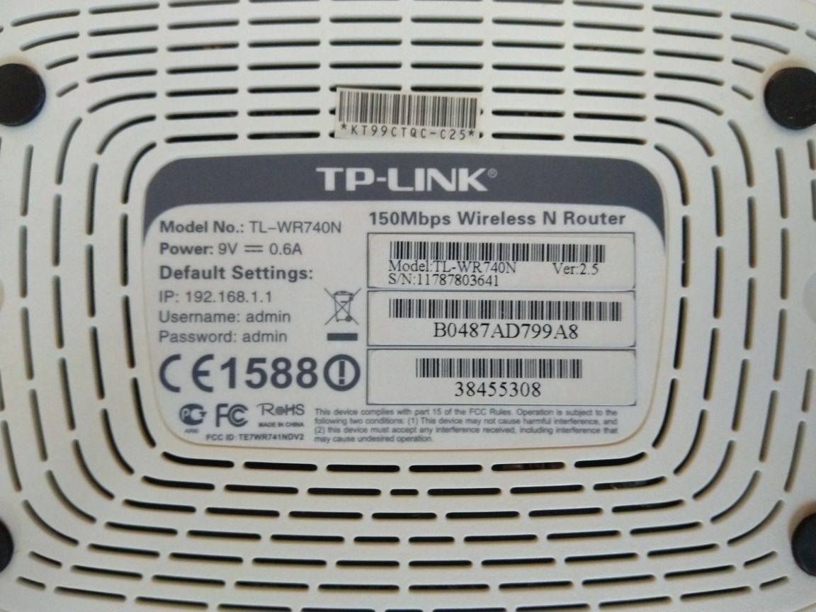 Router Wireless 150 MBps , TP-Link , TL-WR740N