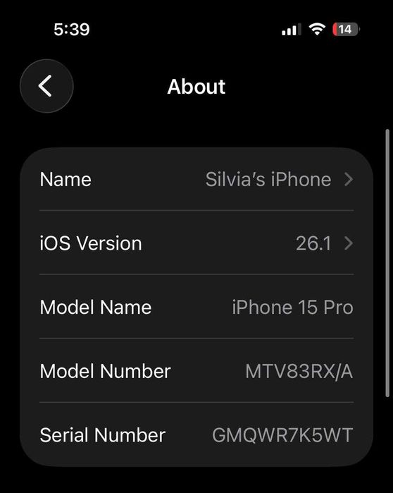 КАТО НОВ! Iphone 15 Pro бял white 512 GB с гаранция 2026 г.