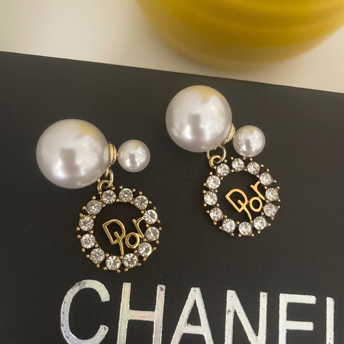 DIOR CHANEL обеци колие