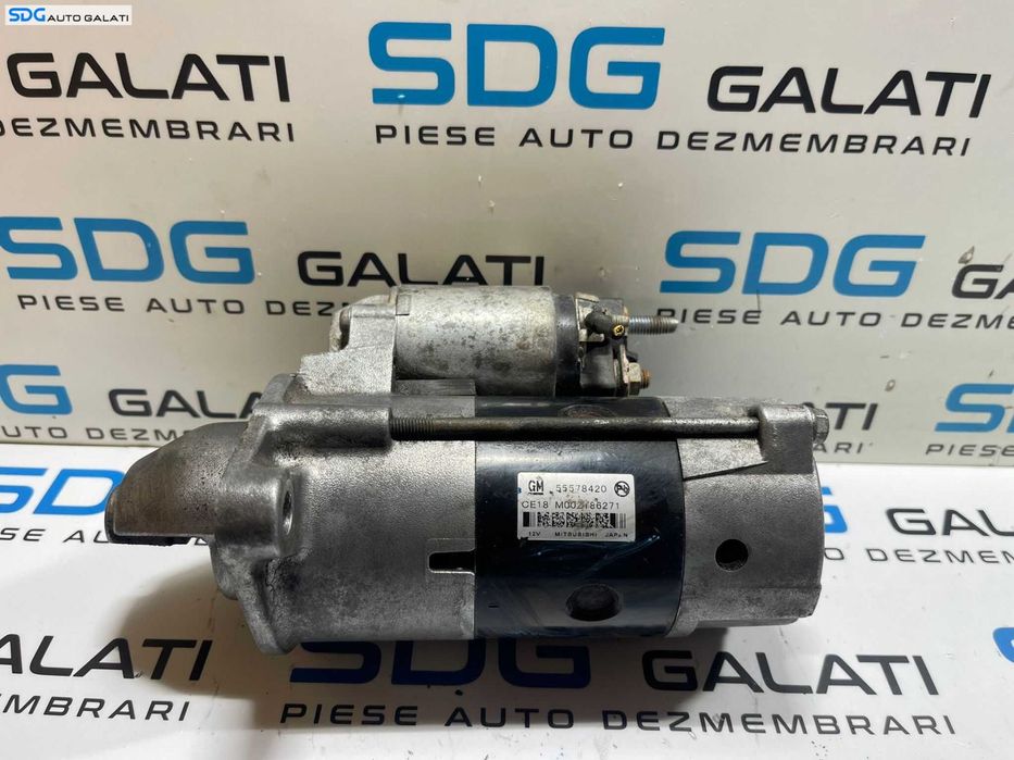 Electromotor cu 13 Dinti Opel Meriva B 1.7 CDTI 2010 - 2017 Cod 55578420 M002T86271 [B3300]