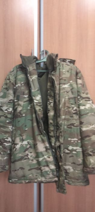 мужской бушлат военный