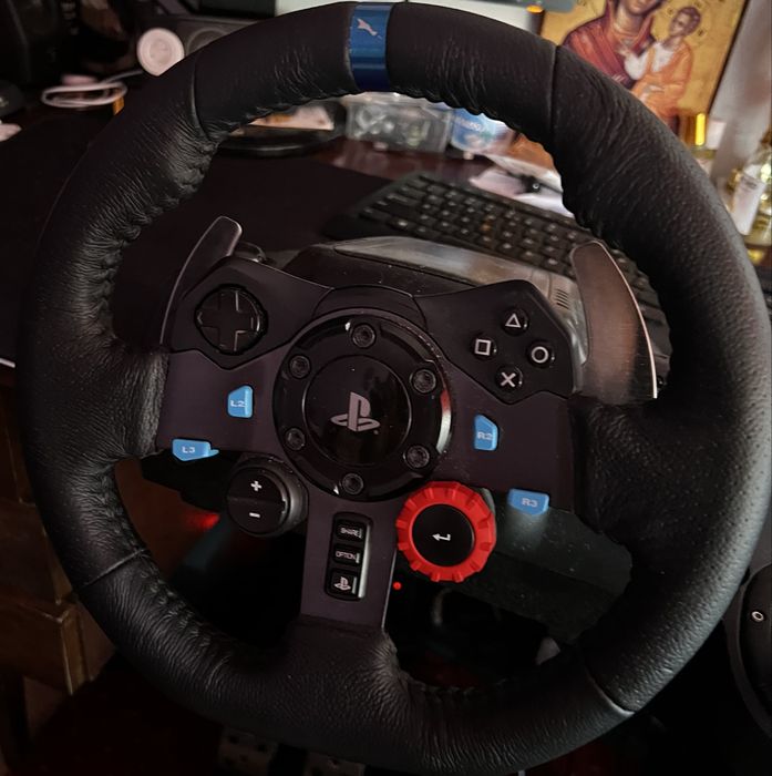 Volan logitech 920 cu pedale +schimbator