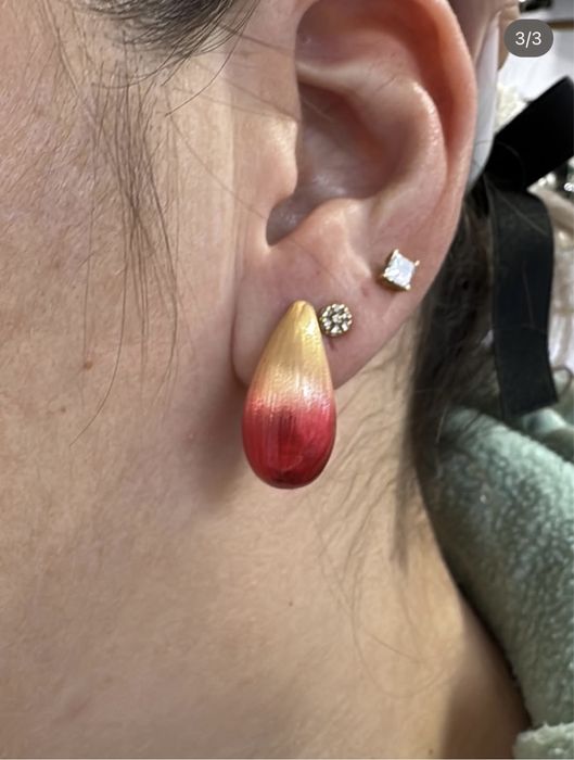 Серьги 750 ботега