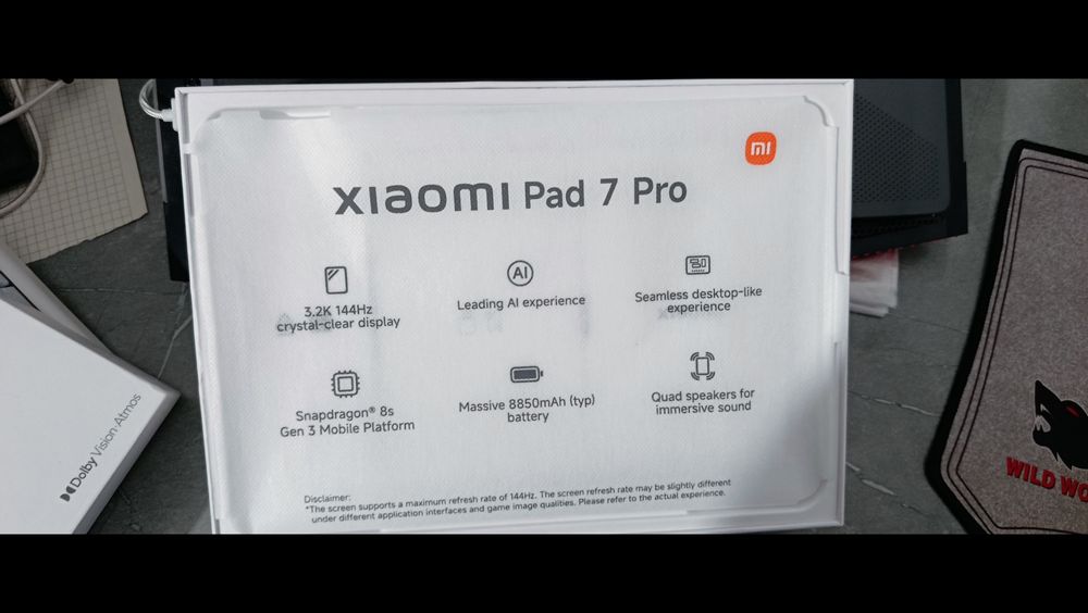 Mipad 7 pro 12/512