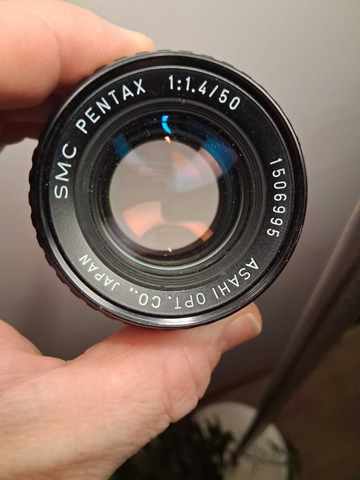 Pentax SMC Asahi 50mm f1.4 за Canon