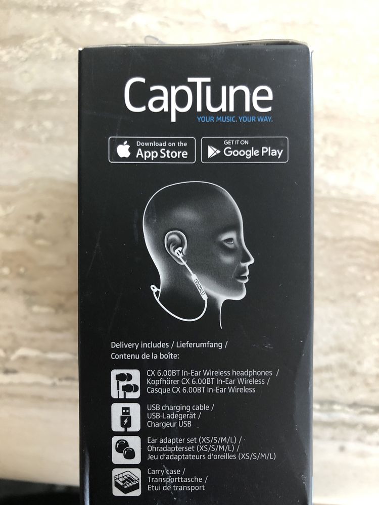 Casti Wireless Sennheiser CX 6.00 BT