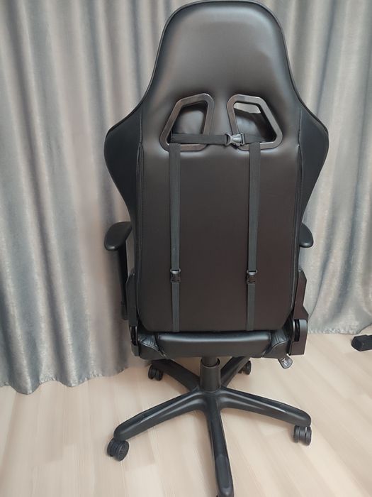 Scaun Gaming Profesional Dr.Shield GTS, King Size, Cadru Otel, Piele S