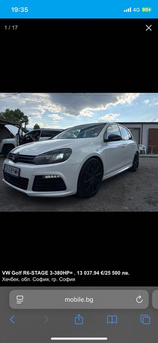 Vw Golf 6 R  Stage3 380H