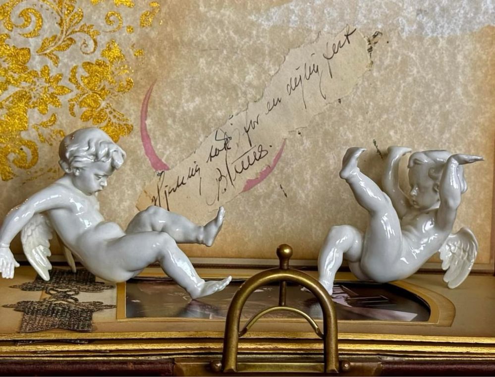 Антикварни ангелчета  Capodimonte