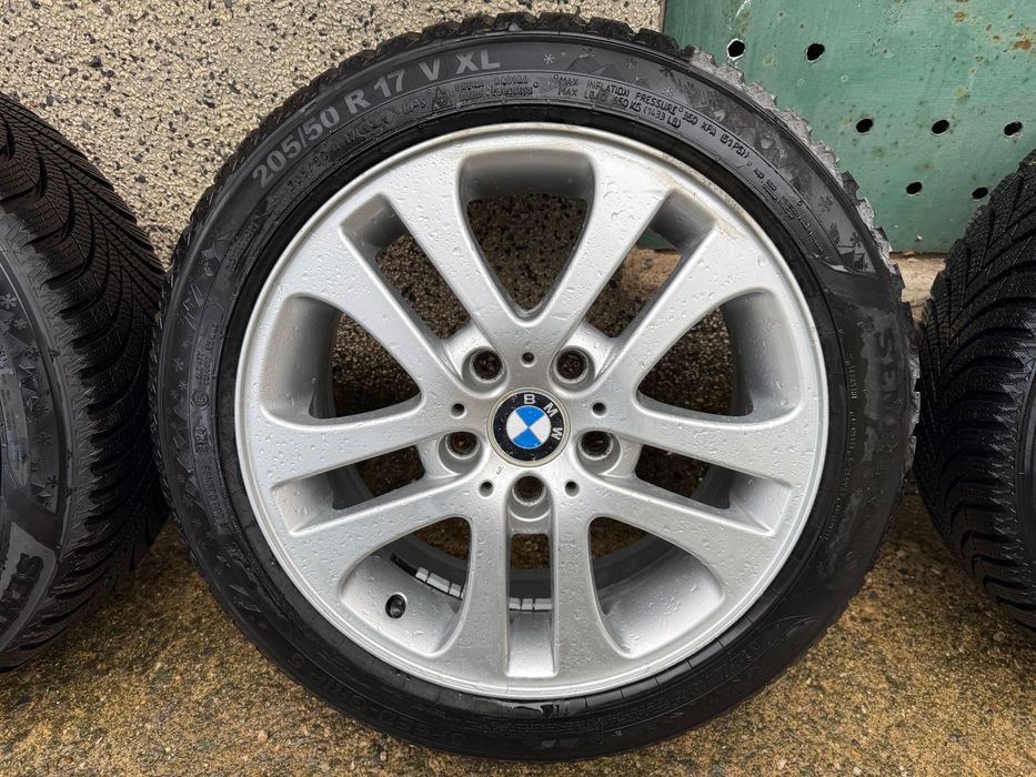 4бр.BMW 17 джанти с нови зимни гуми