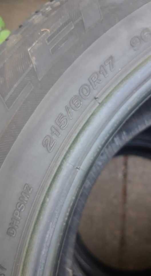 2бр 215/60/17 Bridgestone 5.7mm