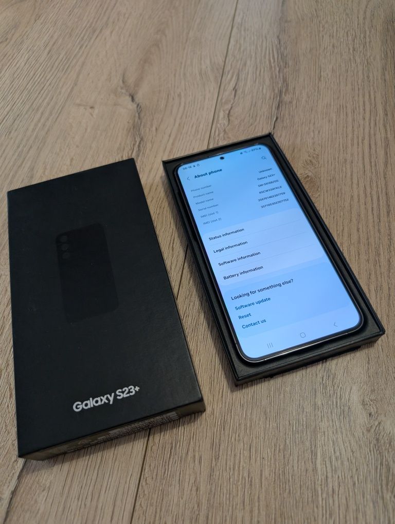 Samsung S23+ Dual SIM / 512 GB / 8 GB / Phantom Black