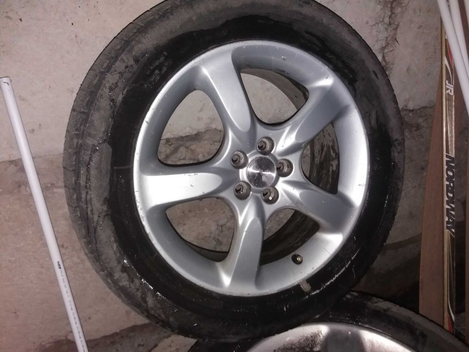 Диски с резиной на субару