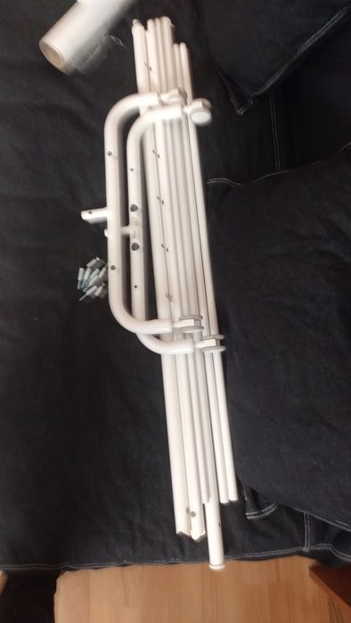 Suport umerase alb Ikea Rigga