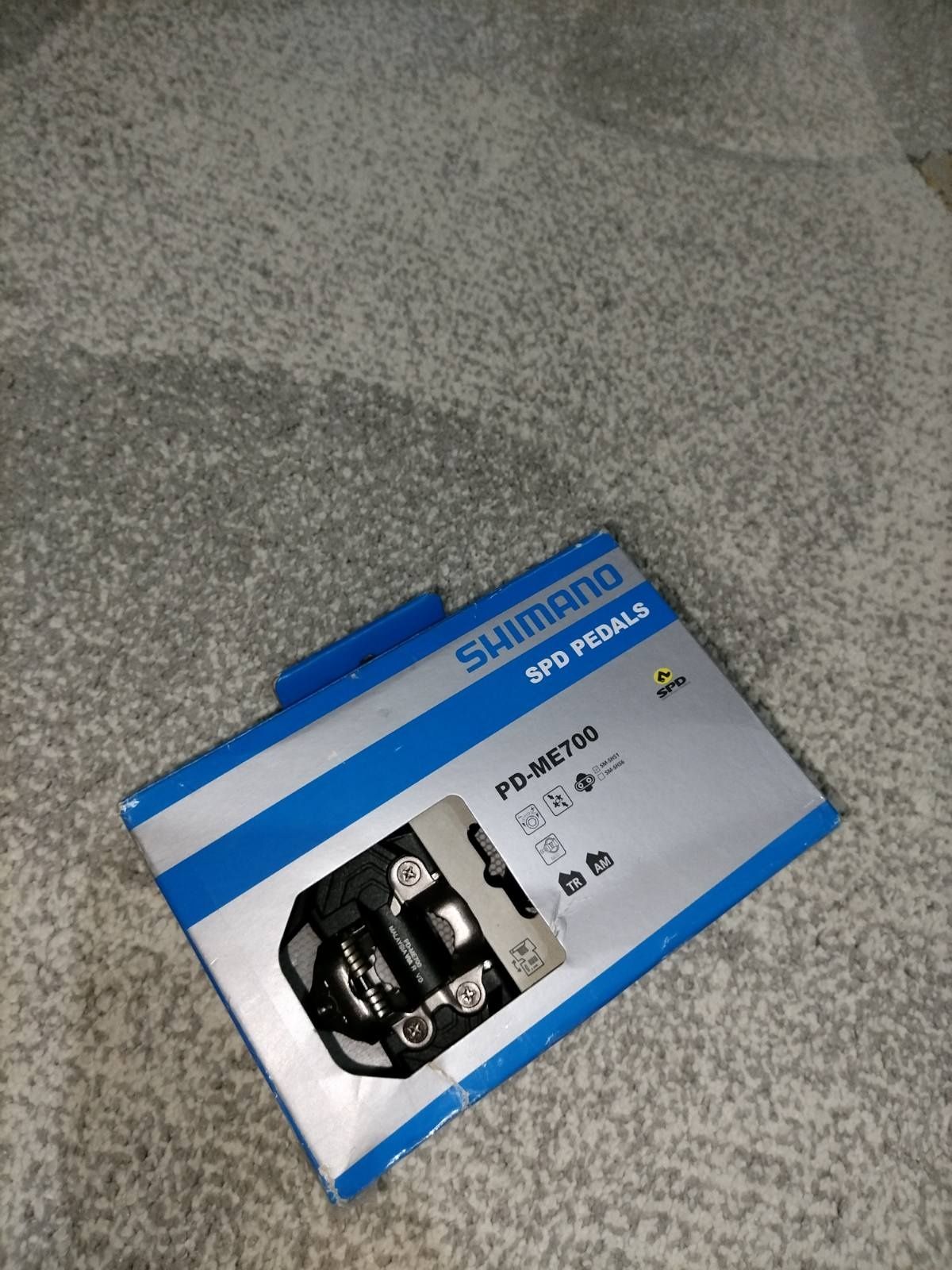 Педали Shimano PD-ME700 + парчета Shimano SM-SH51