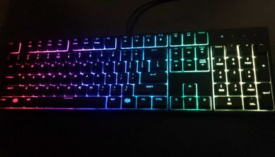 RGB Геймърска Клавиатура Coоler Master MK110