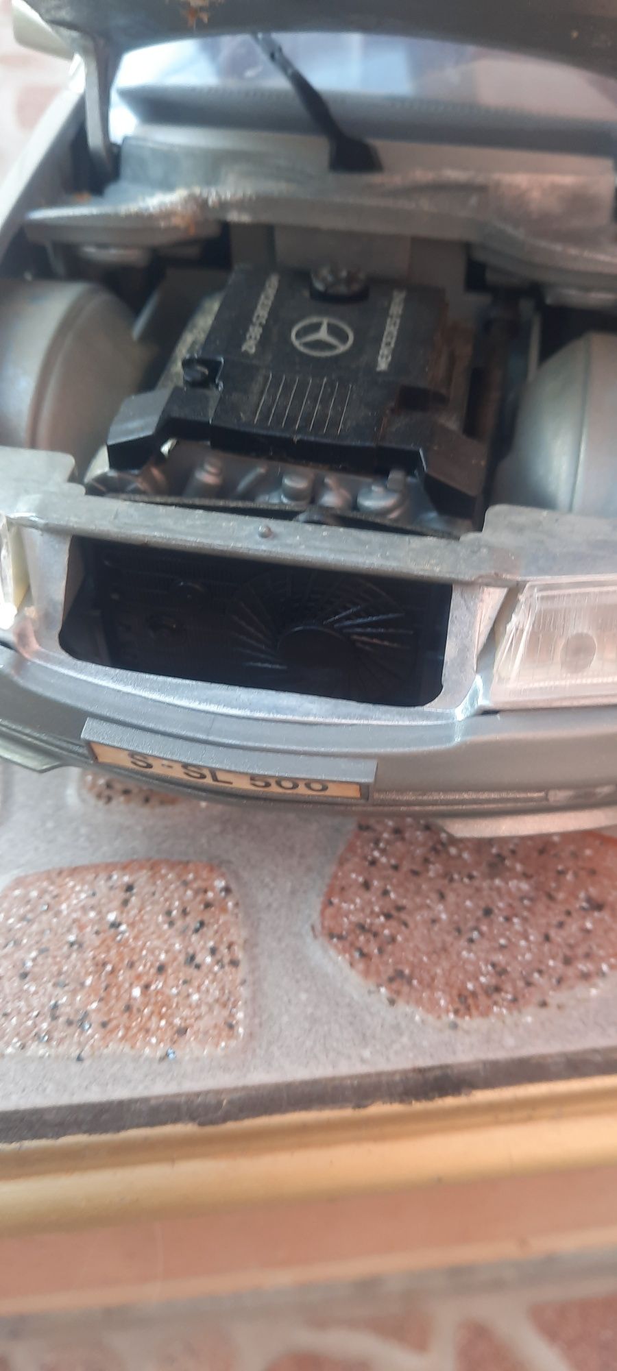Метална Количка  Merzedes-benz 500sel Cabrio