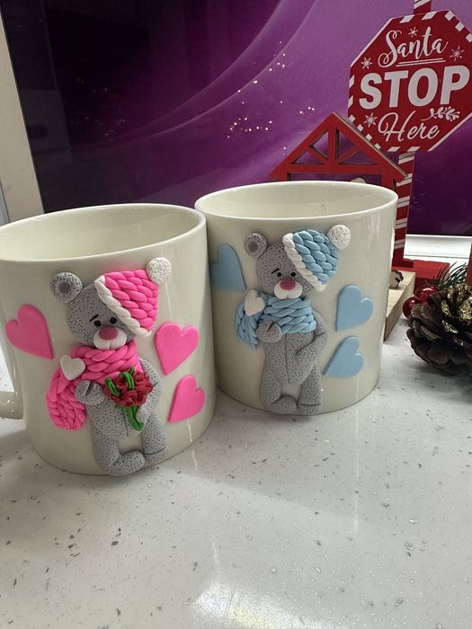 Чаши от полимерна глина