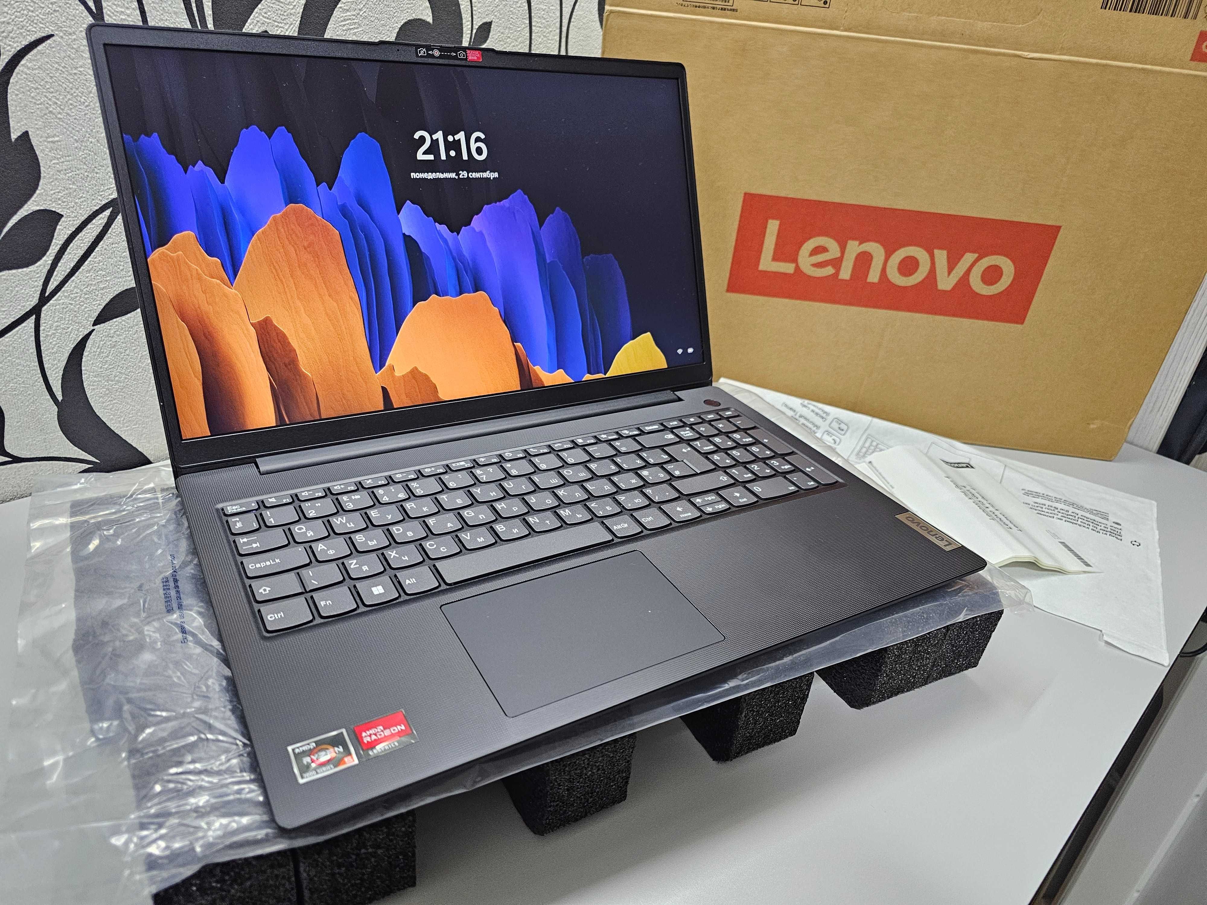 ПРОДАМ Lenovo V15G4 AMN 2025 Ноутбук Ryzen™5-7520U/8GB/512SSD/15.6"FHD