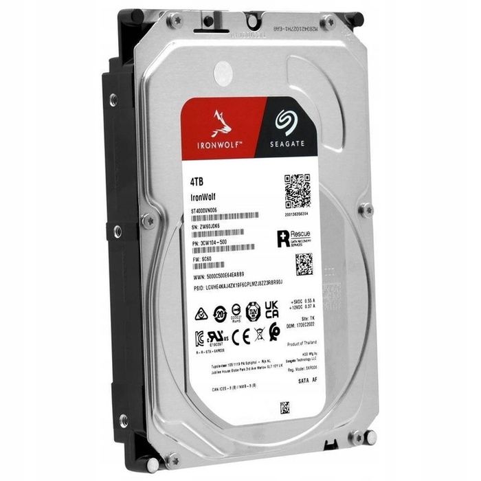 Жесткий диск Seagate IRON WOLF 4tb
