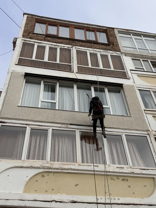 Верхолазные высотные работы промышленный альпенисты алпенист альпинист