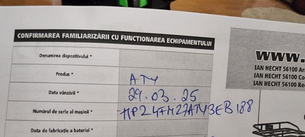 Vând atv copii în stare ff bună dețin factura