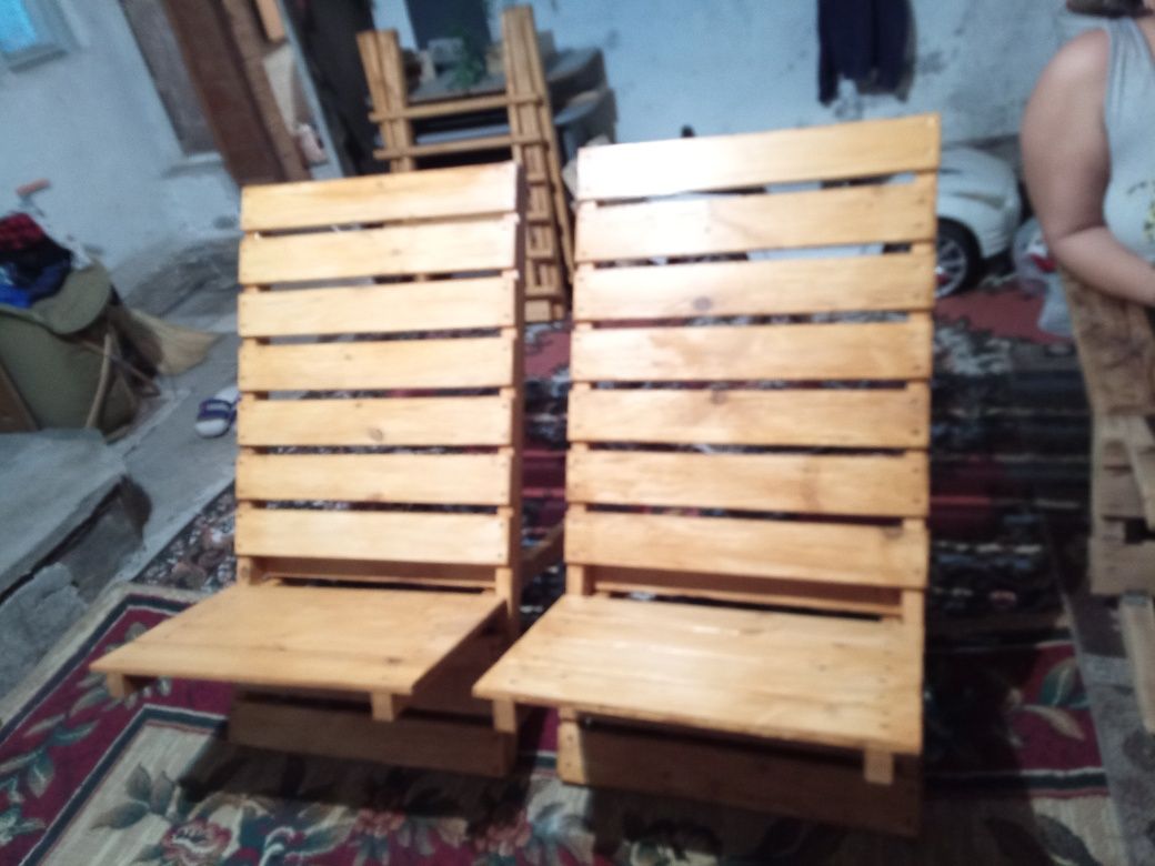 Шезлонг ручной работы