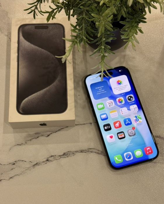 iPhone 15 Pro 256Gb с гарантией