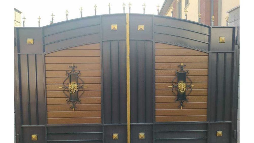 Готовые Ворота Распашные Откатные Ворота Раздвижные Ворота С Гарантией