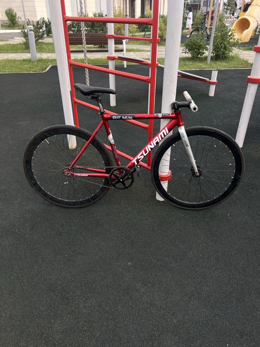 Fixed gear/tsunami snm 100/ s размер ПАЦАНЫ СЛИВАЮ ЕГО ЗА 110 к