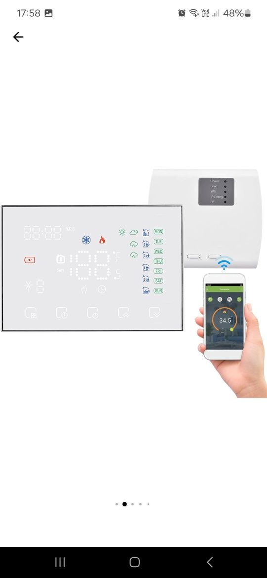 Termostat digital wireless SmartEnergy